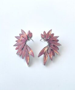PENDIENTES CLASSIC ROSA EMPOLVADO