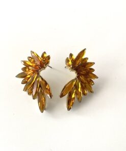 PENDIENTES CLASSIC MOSTAZA