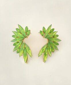 PENDIENTES CLASSIC VERDE LIMA