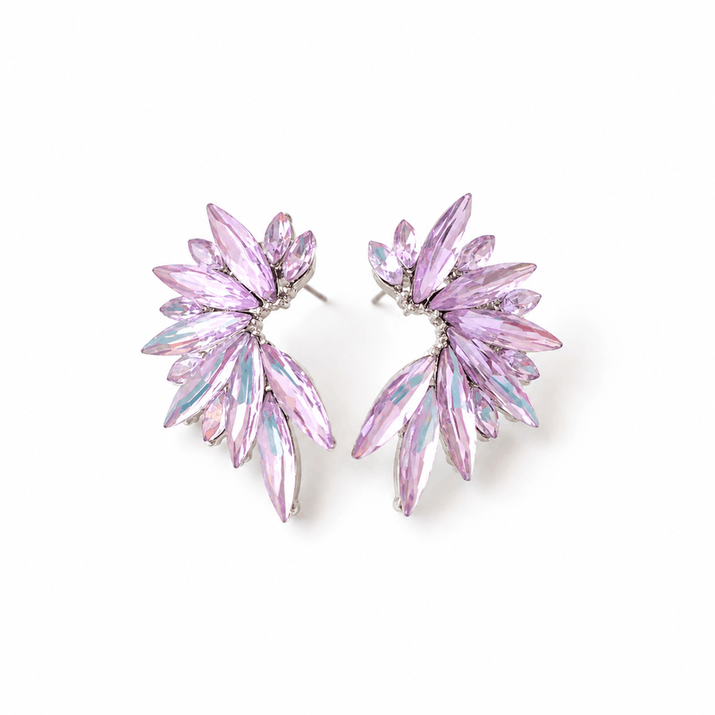 Pendientes Classic Malva