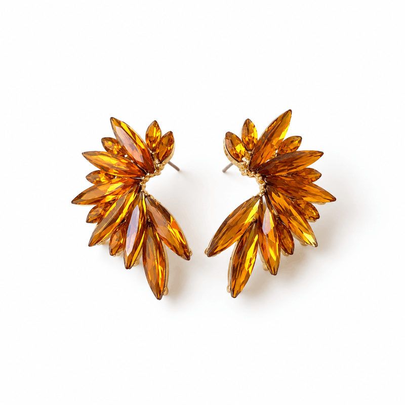 Pendientes Classic Mostaza