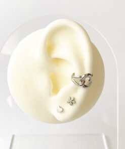 Alternative view of Ear Cuff GALA plateado