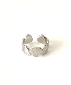 Anillo TIARA plateado