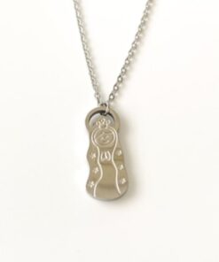 Collar VIRGENCITA plateada