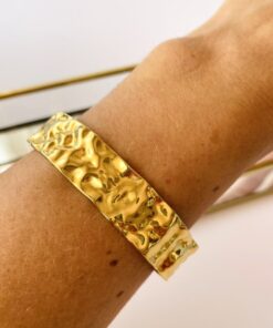 Alternative view of Brazalete AMANDA dorado