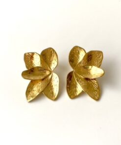 Pendientes gold LEAF
