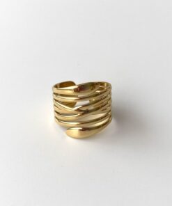 Anillo LOVE dorado