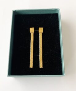Pendientes LARGOS dorados