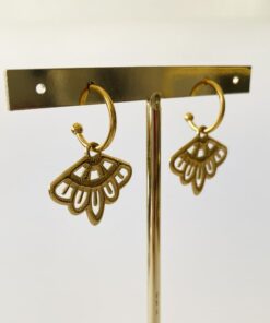 Pendientes de aro DIANA dorados