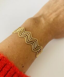 Alternative view of Brazalete Egipto dorado