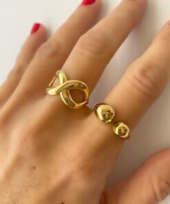 Alternative view of Anillo INFINITO dorado