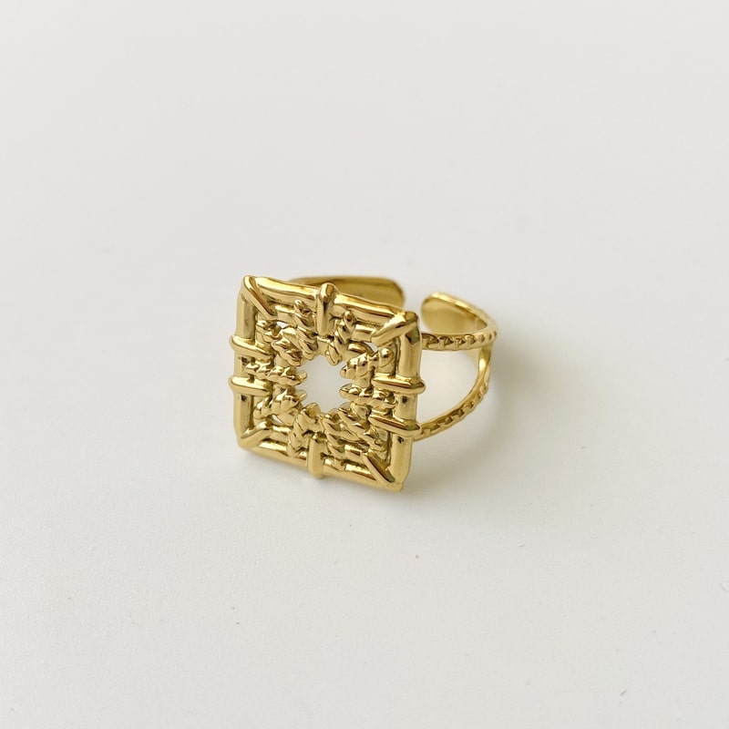 Anillo SELLO dorado