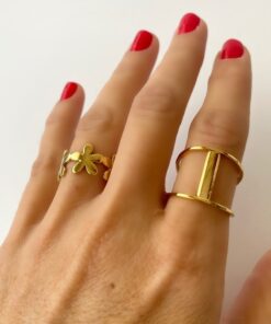 Alternative view of Anillo ESTILO dorado