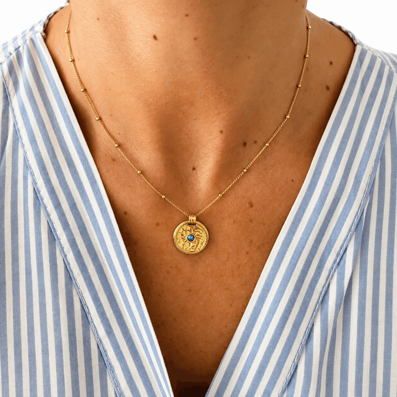 Collar Estrella Turquesa.