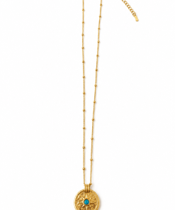 Alternative view of Collar Estrella Turquesa.