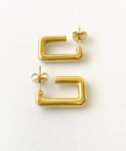 Pendientes ARO dorados - Imagen 3
