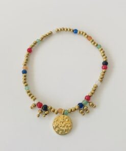 Pulsera MEDALLA y piedras