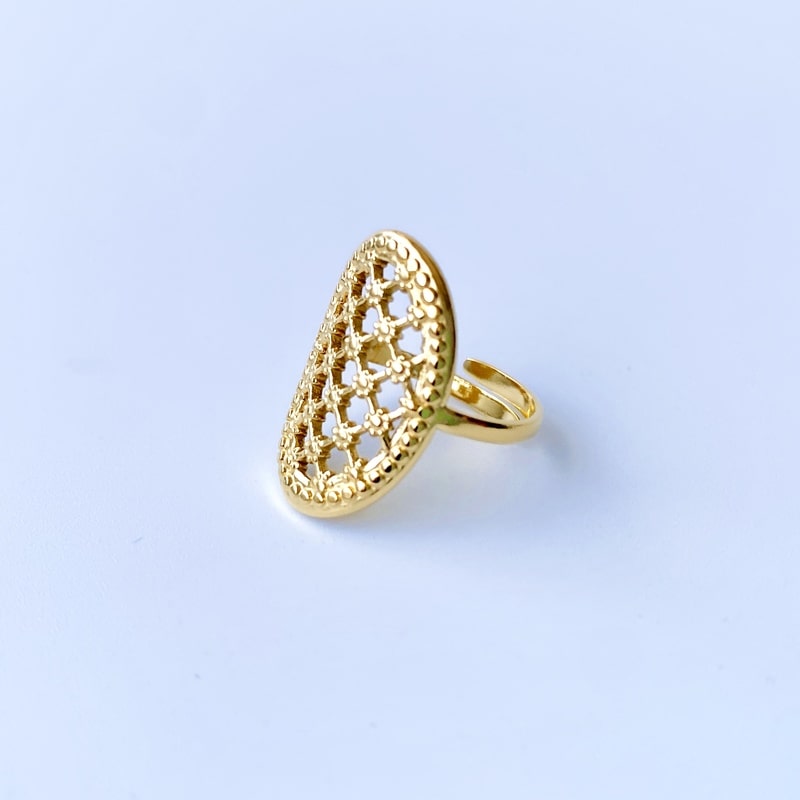 Anillo CELIA dorado - Imagen 2